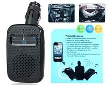 Viva-voz Bluetooth V4.0 Car mãos-livres com Isqueiro (Preto)