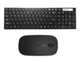 2.4GHz Teclado Ultra Fina sem fio e Mouse Set (Black)