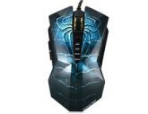 X6 Spider King Wired Mouse com DPI ajustável (Azul)