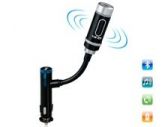 Bluetooth FM Transmitter & isqueiro do carro (preto)