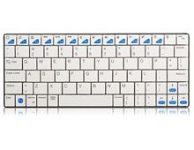 Mini aço inoxidável 2402-2480 MHZ Teclado Bluetooth 3.0 (bra