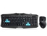 WFIRST G8600-M Wired Gaming Teclado e Mouse Combo Set (Black