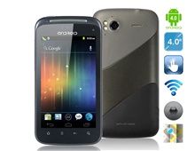 4 "Android 4.0 MTK6573 650MHz + 350MHz 3G Smartphone Android