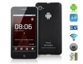 4.0 "Android 2.3 MTK6573 Smartphone 3G 650-800MHz com Wi-Fi,